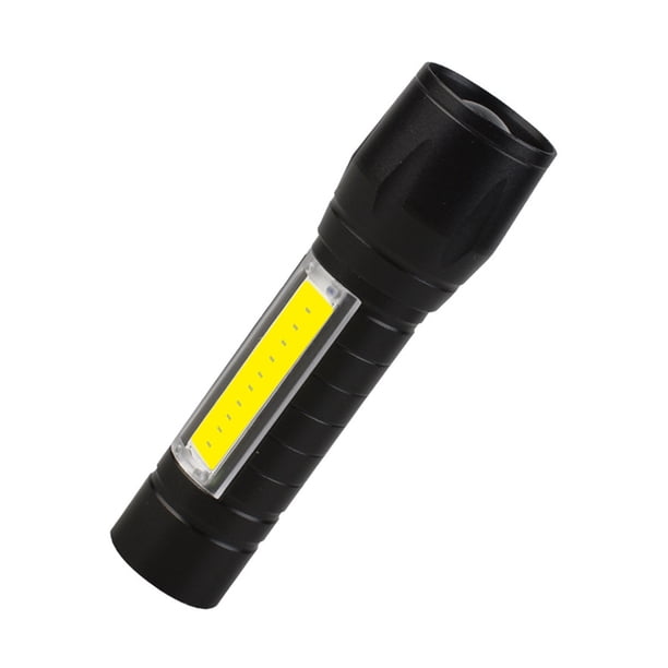 Mini luz fuerte Linterna Linterna portátil COB Linterna Linterna USB Linterna recargable