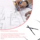thumbnail image 4 of Naiovety Divisor proporcional, accesorio de pintura, herramienta de medición, reglas de dibujo profesionales de plástico, suministros escolares para el Artesanía Naiovety HA062142-00, 4 of 6