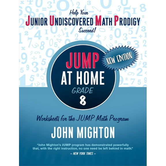 Jump at Home Math Workbooks Jump at Home: Grade 8, (Paperback)