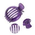 thumbnail image 2 of Unique Bargains 1 Pc Fashion Round Hollow Hair Clips Hairdo Clip Purple, 2 of 5