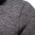 thumbnail image 6 of Curuila Mens Sweatshirt Long Sleeve Solid Color High Neck Pullover Sweatshirts Autumn Winter Comfort Pullover Tops Size M, 6 of 9