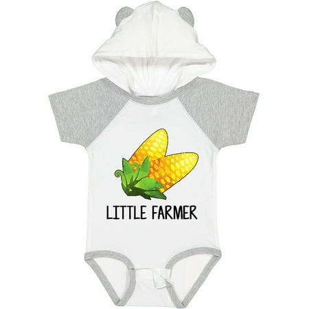

Inktastic Little Farmer with Corn Gift Baby Boy or Baby Girl Bodysuit