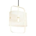 thumbnail image 2 of TOV Furniture Klaus White Iron Metal Pendant, 2 of 7