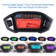 thumbnail image 2 of TFixol Universal Digital Gauge 7 colores tacómetro velocímetro odómetro engranaje TFixol Medidor de tacómetro, 2 of 7