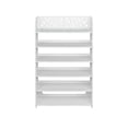 thumbnail image 4 of Ktaxon 4/5/6 Tier Carved Storage Organizer Standing Shoe Rack Shelf Cabinet Space Saving, 4 of 7