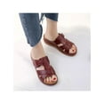 thumbnail image 6 of SIMANLAN Women's Orthopedic Sandals Slides Wedge Heel Mules Shoes Size, 6 of 6