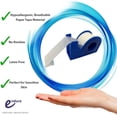 thumbnail image 2 of Endure Hypoallergenic Surgical Paper Tape with Dispenser, Pack of 6 Tapes + 6 Dispensers, Strong Adhesive Breathable Paper Tape (1 Inches Width x 10 Yards Length), 2 of 6