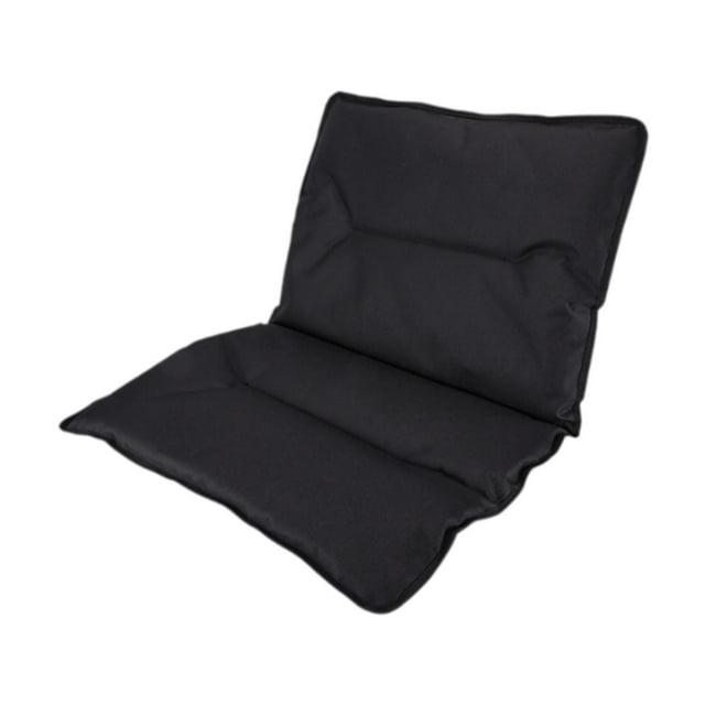 Cojín de asiento de estadio Kusrkot portátil plegable negro 87x52cm