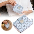 thumbnail image 4 of PU Leather Card Wallet with Zipper, Multi-Slot Card Holder Organizer for Women and Men, Compact Travel Wallet, 1 Piece, 4 of 8