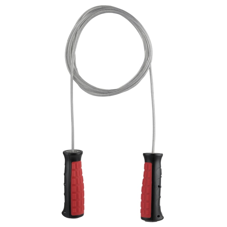 Corda Per Saltare Smart Elettronica Bluetooth | Macchina Con Contatore LED E 10 Velocità | Luci Colorate E Telecomando | Rosa - 3
