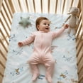 thumbnail image 5 of Bimocosy Crib Sheets Fitted 2 Pack for Baby Boys & Girls 52'’ x 28'' (Plane), 5 of 8