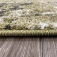 thumbnail image 4 of Luxe Weavers Bohemian Abstract Green 5' x 7'4" Area Rug Fringed Modern Carpet, 4 of 9