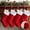 4PCS, variant on Dalrosia Christmas Stockings 18 Inch Soft Classic Red Plush Stockings Xmas Fireplace Hanging Stockings Fireplace Decorations Plush Fur Cuff Stockings for Holiday Xmas Party Decorations