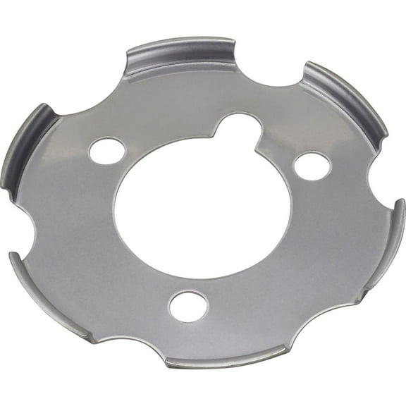 Speedway Motors Steering Wheel Horn Button Retainer Ring, Universal 3 Inch Diameter Steel Mount for Non-Functional Horn Buttons on Aftermarket Steering Wheels