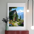 thumbnail image 2 of Diamond Art Kits for Adults - 5d Stone Cottage In Mountain Meadow Diamond Painting for Adults, Diamond Art for Adults Beginners, Frameless Diamond Painting Kits for Adults for Home Wall Decor, 2 of 7