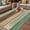 Green, variant on Teal Brown Outdoor Rug for Patio/Deck/Porch, Non-Slip Large Area Rug 4 x 6 Ft, Farmhouse Rustic Wooden Plank Board Indoor Outdoor Rugs Washable Area Rugs, Reversible Camping Rug Carpet Runner