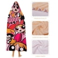 thumbnail image 4 of The Powerpuff Girls Wearable Blanket Cloak Arctic Velvet Hooded Blanket Soft Fuzzy Hoodie Blanket Cape for Adults Kids 50"x60", 4 of 8