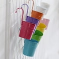 thumbnail image 6 of 10Pcs Metal Hanging Flower Pots Multi-color Iron Buckets for Balcony Garden Planter Decor, 6 of 9