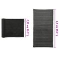 thumbnail image 4 of vidaXL Privacy Net HDPE 1.5x10 m Black, 4 of 4