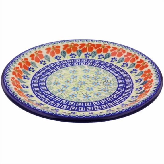 Polmedia Grecian Fields Polish Pottery Decorative Plate