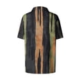 thumbnail image 6 of Tnhcen Women's Casual Loose Fit Short Sleeve Button Up Shirt with Random Color Block Print, Retro Boho Style Collared Top in Sizes S-2XL, 6 of 7