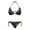 Colorful Dragonfly Flower, variant on Purple Butterfly Garden Bikini Set Spandex Plus Size Elastic String Swimsuits Triangle Halter String 2 Piece Bikini Sets Quick Drying