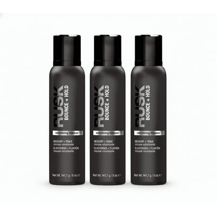 Rusk Volumizing Mousse Bounce   Hold 5 Oz (Pack of 3)