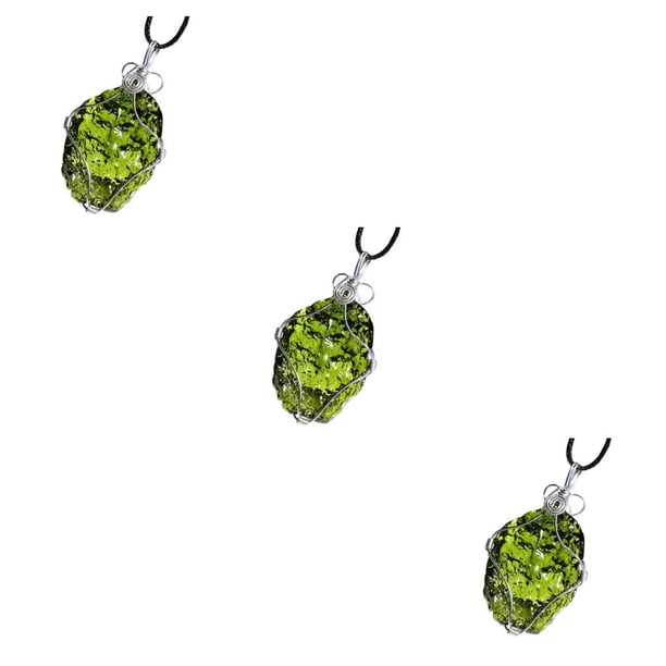 Minnieouse Abalorio irregular para mujer, colgantes colgantes de aniversario, joyería ligera verde elegante, hallazgos, decoraciones, 5-10 g Type1 NO1 Minnieouse CBP579953