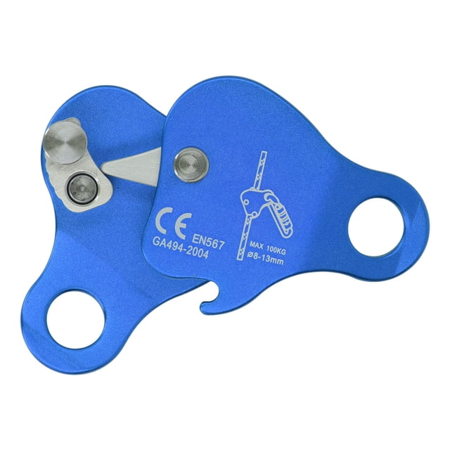Aleja De Aluminio De Bloqueo De Cuerda De Escalada, Alta Resistencia, Peso Ligero, Cuerdas De 8 A 13 Mm, EN567 Certificado Por CE, Capacidad De Carga De 5kn, 100 Kg, Escalada De