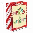 thumbnail image 2 of Dipak Bolsa Mediana 19.1X25cm Kraft Navidad 1 Pieza, 2 of 4