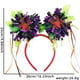 thumbnail image 2 of Diadema de Halloween con borlas | Accesorio para el cabello para fiestas temáticas de fantasmas | Tocado de lana con forma de araña y calabaza para mujeres y niños, 2 of 2