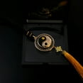 thumbnail image 3 of Chinese Tai Chi Bagua Car Pendant Rearview Mirror Hanging Ornament Yin Yang Amulet Vehicle Interior Decoration for New Car, 3 of 6