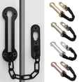 thumbnail image 2 of Antitheft Door Chain Latch for Homes and Hotels with Easy Installation, 2 of 5