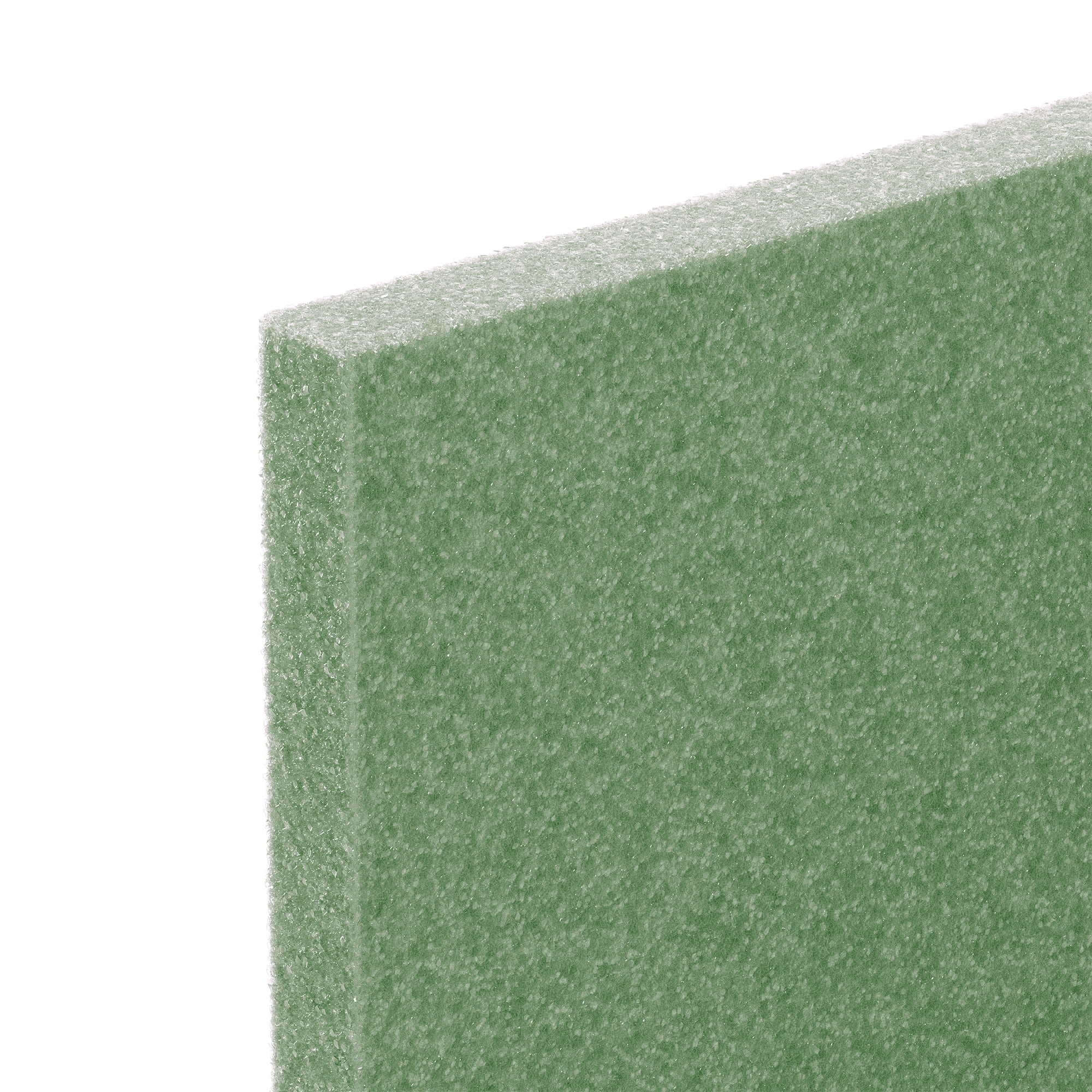 FloraCraft Floral Foam Sheet 1 inch x 11.9 inch x 35.8 inch Green, 10 pack