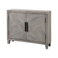 thumbnail image 6 of Uttermost Adalind Farmhouse 2-Door Wood Accent Cabinet in White Wash, 6 of 8