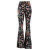 2Chique Boutique Women's Bohemian Flare Printed Pants (small)