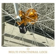 thumbnail image 3 of unbranded Black Electronic Disc Brake Lock for Motorcycles Bike Security Durable, 3 of 8