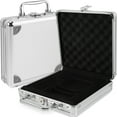 thumbnail image 1 of Durable Alloy Poker Chip Case with Large Capacity and Compartment Design for Storage Use 50 Pieces, 1 of 8