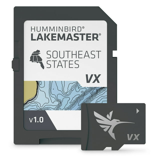 Humminbird Cartographie Marine 601008-1 LakeMaster; sur Carte SD; Édition Grands Lacs Version 1