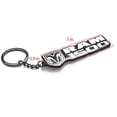 thumbnail image 3 of iPick Image for RAM 1500 Black Real Carbon Fiber Logo Shape Cut Key Chain, Official Licensed, 3 of 5