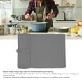 thumbnail image 3 of Grill Tools Mat Oil Proof BBQ Mat Grill Pads Silicone 8 Slots Anti Slip Heat  Easy Clean Griddle Accessories For Kitchen Cooking, 3 of 8