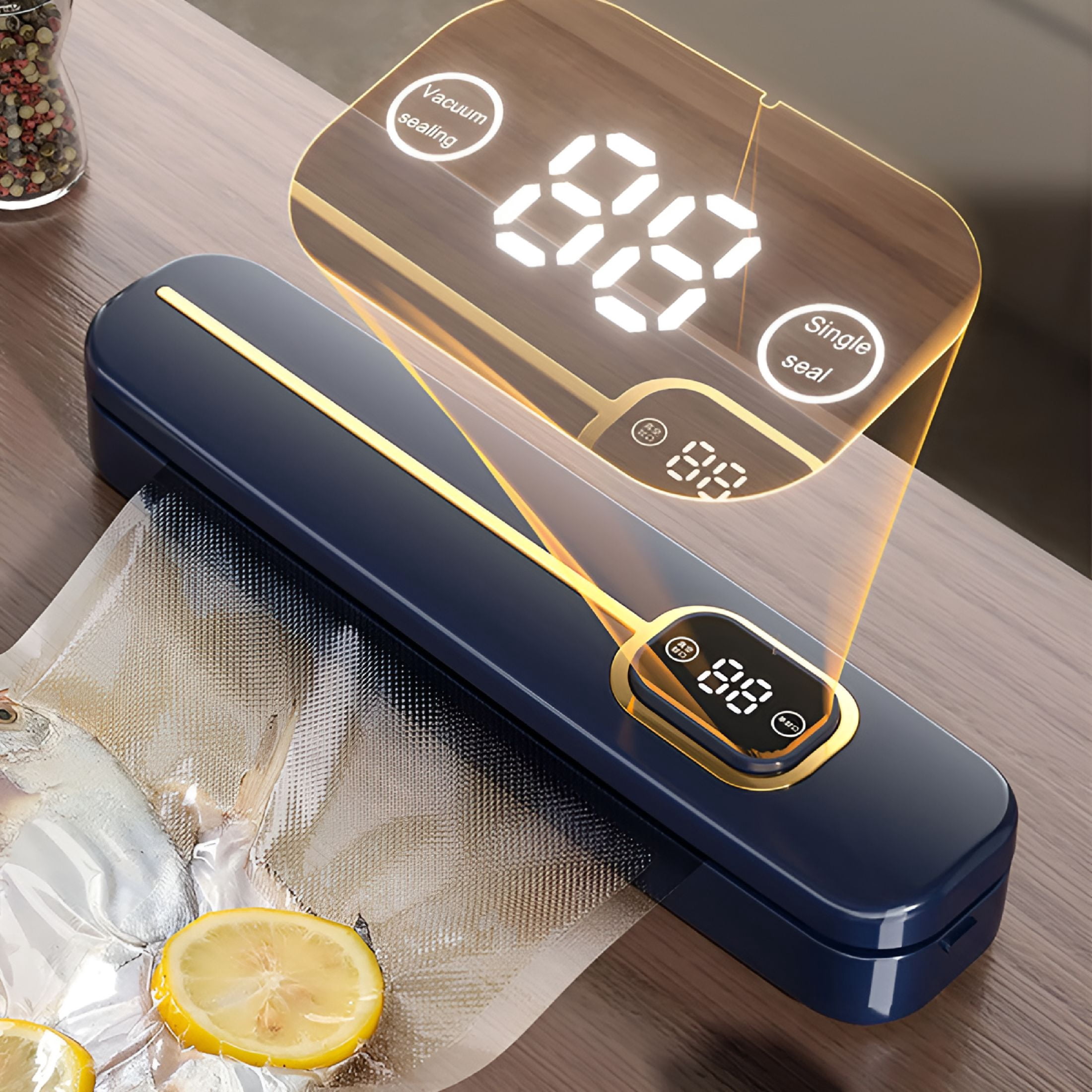 ACDANC Sealing Equipment Chip Bag Sealer Handheld Bag Heat Vacuum Sealer Portable Bag Resealer Mini Sealing Machine for Plastic Bags Chip Bags Food Storage,Kitchen Sealer