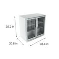 thumbnail image 7 of 35 in. Two-Door Back Bar Refrigerator - 7.4 Cu Ft. BC-2DSW-SS, 7 of 7