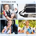 thumbnail image 5 of 2 Car Seat Belt Covers M Size 10*7.7 Inches Car Seat Belt Shoulder Pad Backpack Shoulder Pad Stroller Belt Cover Big Gray Turtle, 5 of 8
