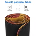 thumbnail image 3 of Orange Color Paint Block mouse Padswaterproofwashable Line Series for Office Home Work Gaminggaming Mouse PadRubber Base Mousepad with Stitched Edges 31.5x11.8inches, 3 of 7