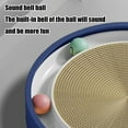 thumbnail image 5 of Cat Scratching Pads Round Cat Scratcher Toy Cat Scratching Board with Ball Multi Function Funny Sharpen Nails Scraper Pet Cat, 5 of 7