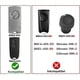 thumbnail image 4 of 2pack Garage Door Opener Remote Control For Rse2-433, 4 of 5