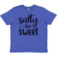 thumbnail image 3 of Inktastic Salty but Sweet Youth T-Shirt, 3 of 5