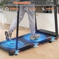 thumbnail image 4 of OBENSKY Walking Treadmill for Seniors, Treadmills for Home with Extended Handrails & Pulse Sensors, 2.5HP Quiet Motor, 300 LBS Capacity, Manual Incline, Allows Reverse Walking for Rehab, 4 of 10