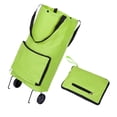 thumbnail image 4 of With Wheels Tug Shopping Cart Home Portable Foldable Oxford Cloth Large Capacity, 4 of 9